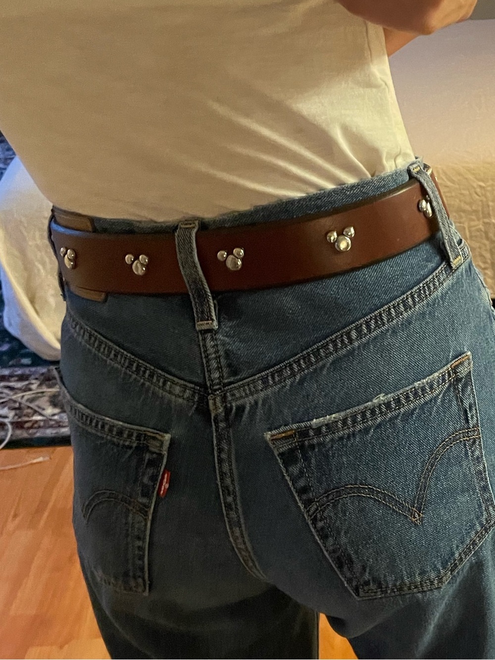 Vintage Brighton Mickey & Co. Disney Belt